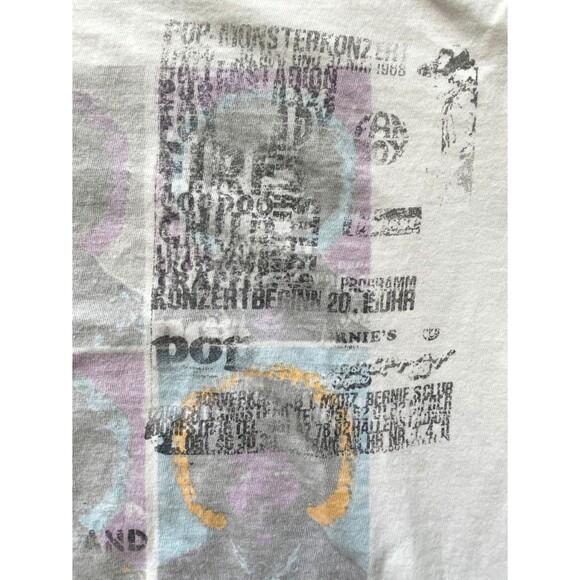 RARE Jimi Hendrix "Reverse Print" T-Shirt Size Small Purple Haze Stone Free - Picture 8 of 13